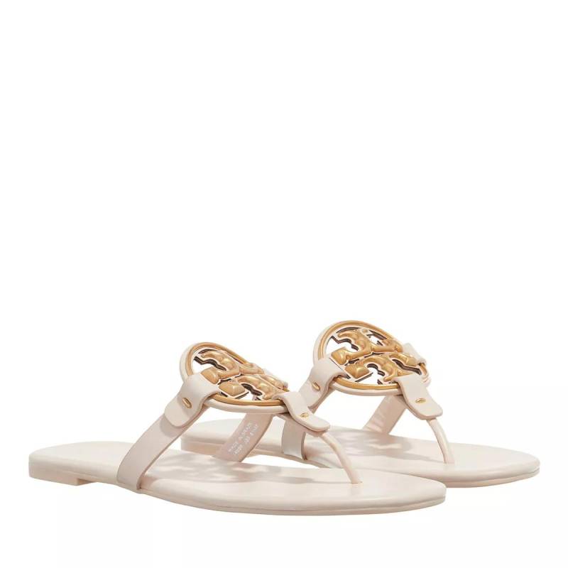 Tory Burch Slipper & Pantoletten - Metal Miller Soft - Gr. 36 (EU) - in Creme - für Damen von TORY BURCH