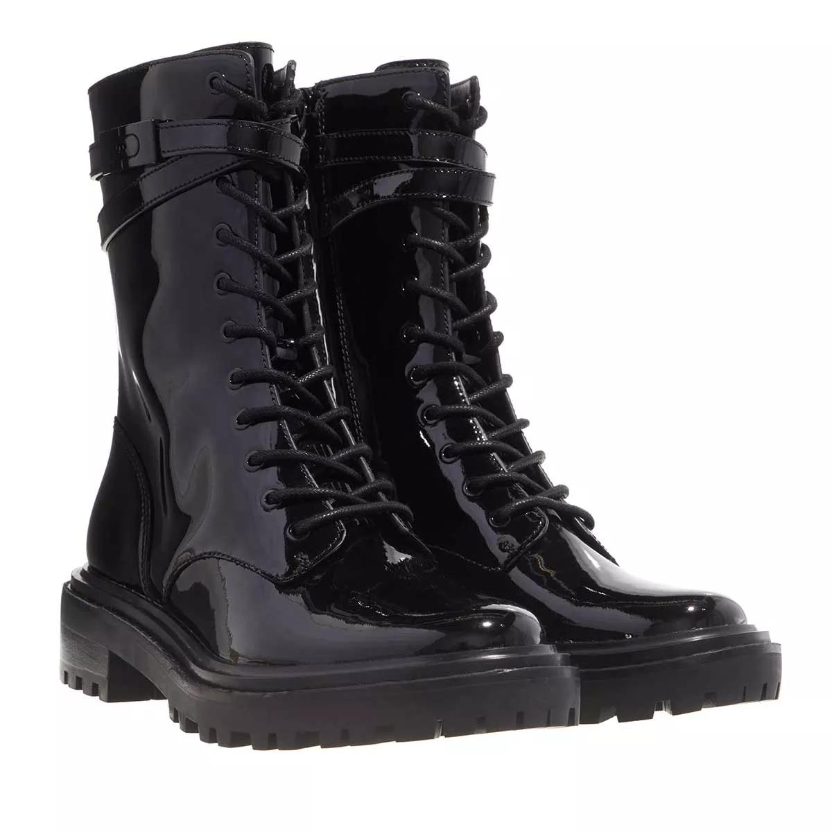 Tory Burch Boots & Stiefeletten - T Hardware Combat Boot - Gr. 40 (EU) - in Schwarz - für Damen von TORY BURCH