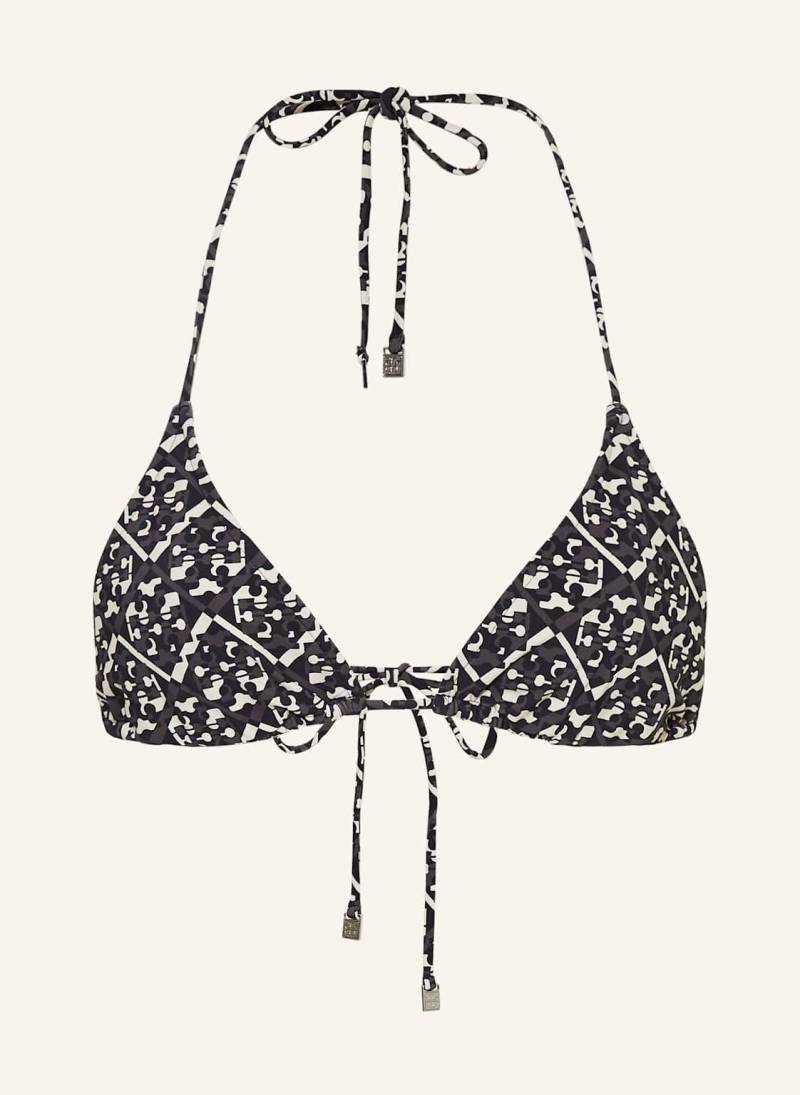 Tory Burch Triangel-Bikini-Top schwarz von TORY BURCH