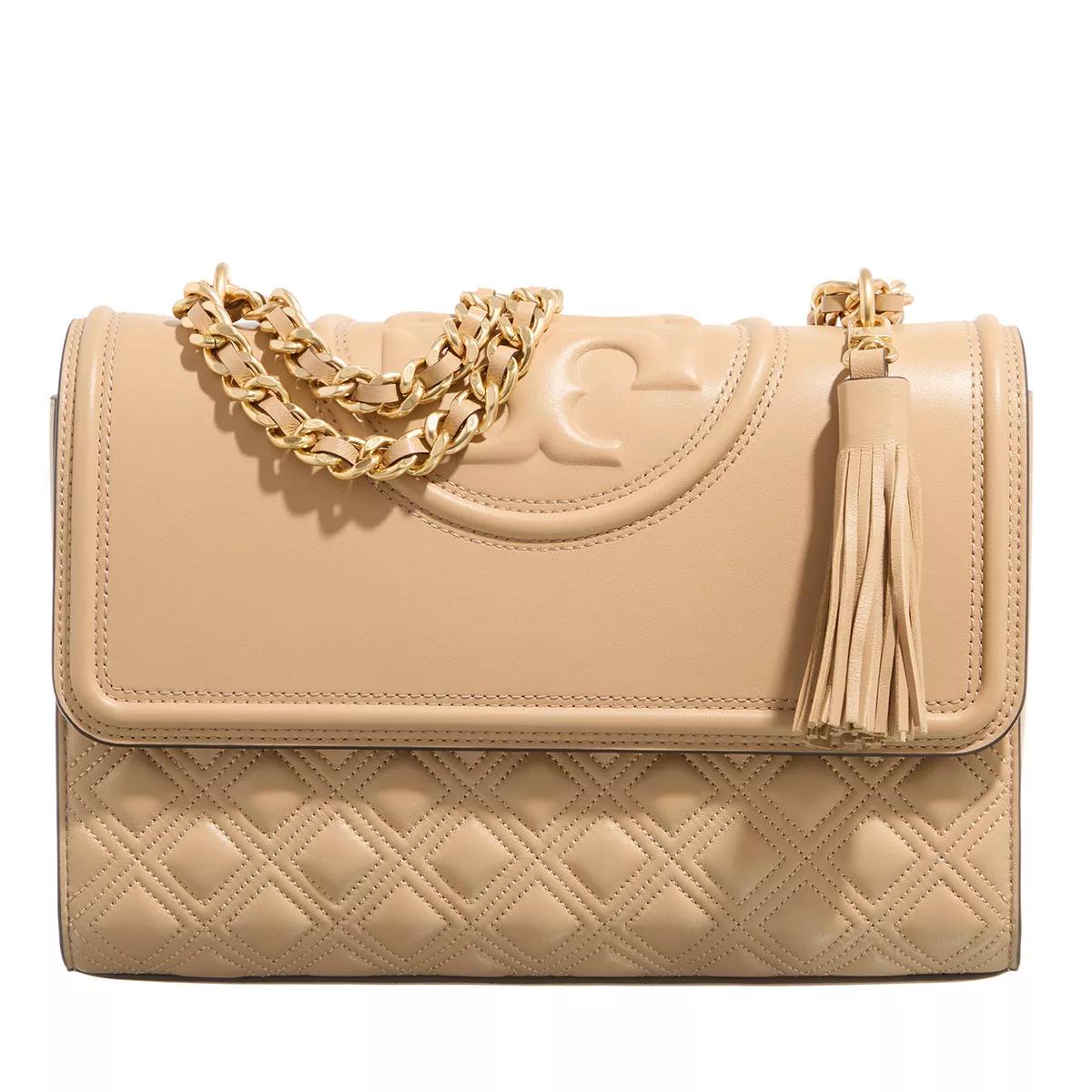 Tory Burch Umhängetasche - Fleming Convertible Shoulder Bag - Gr. unisize - in Beige - für Damen von TORY BURCH