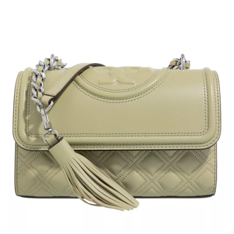 Tory Burch Schultertasche - Fleming Small Convertible Shoulder Bag - Gr. unisize - in Grün - für Damen von TORY BURCH