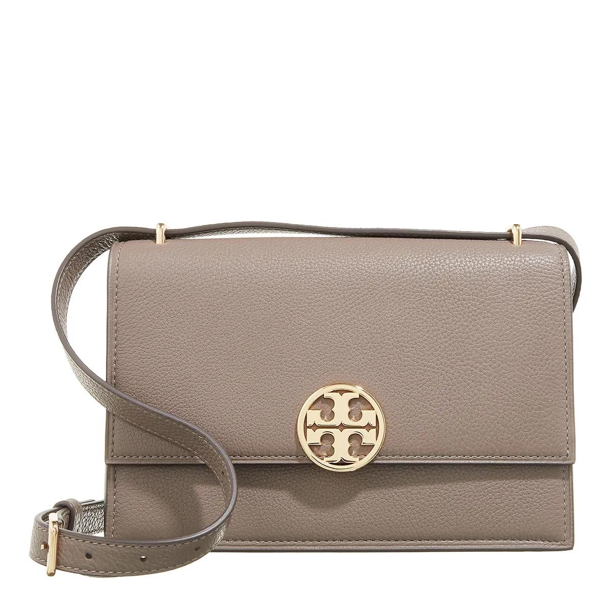 Tory Burch Schultertasche - Miller Shoulder Bag - Gr. unisize - in Taupe - für Damen Tory Burch Schultertasche - Miller Shoulder Bag - Gr. unisize - in Taupe - für Damen von TORY BURCH