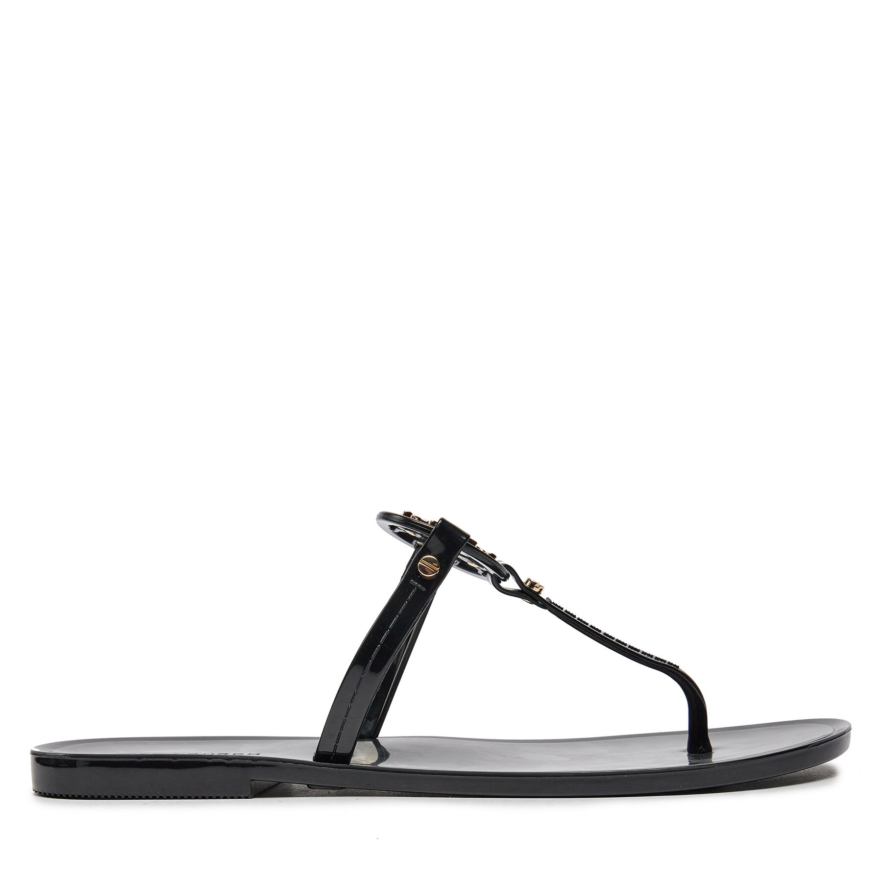 Zehentrenner Tory Burch Mini Miller Flat Thong 51148678 Schwarz Zehentrenner Tory Burch Mini Miller Flat Thong 51148678 Schwarz von TORY BURCH