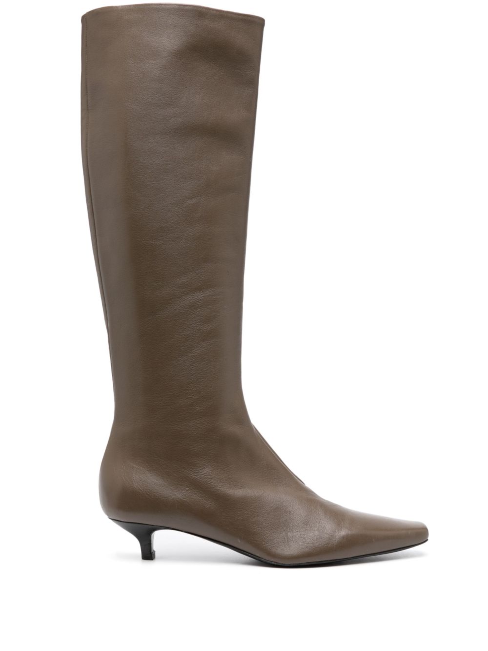 TOTEME The Slim 35mm knee-high boots - Brown von TOTEME