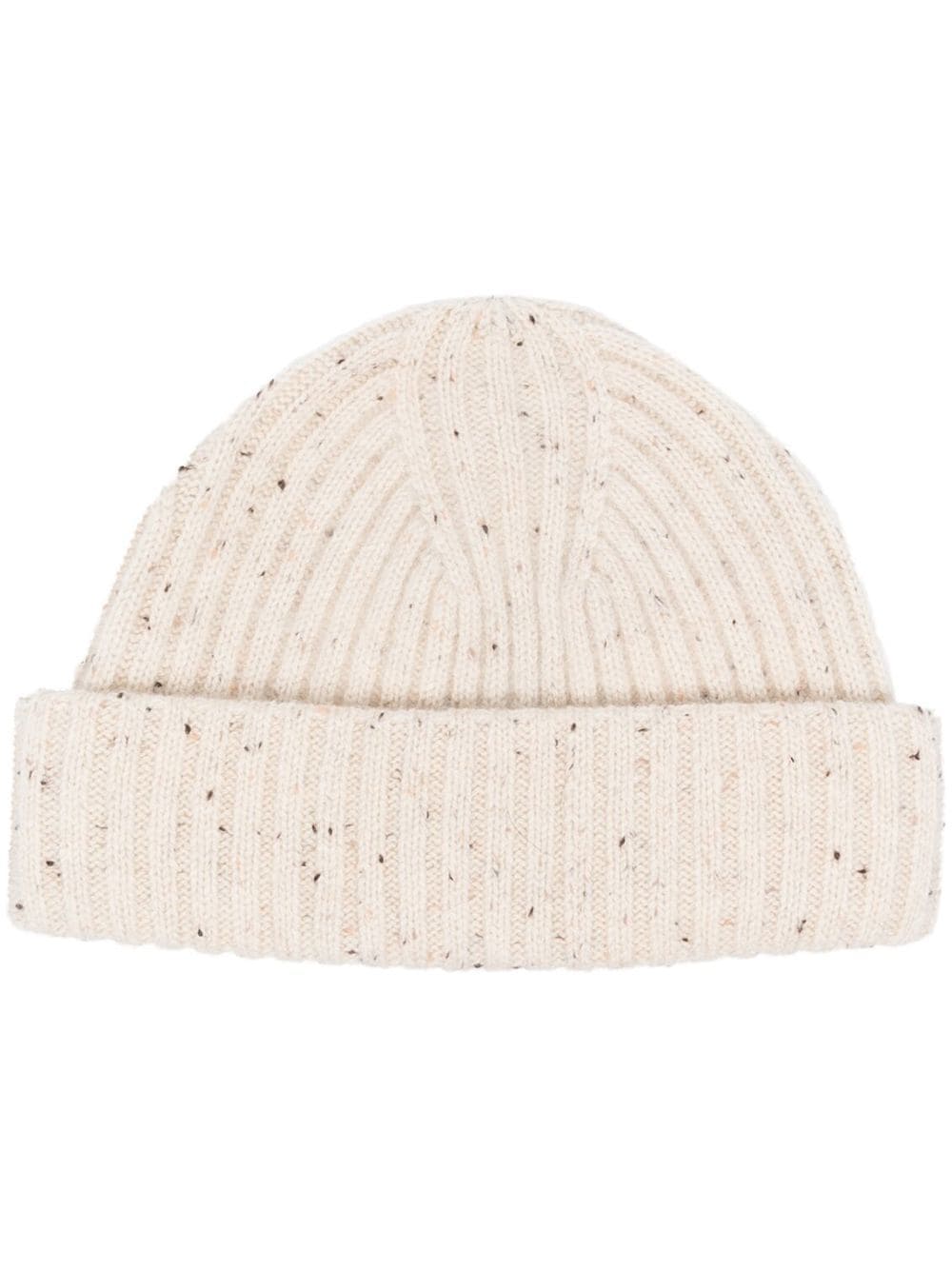 TOTEME chunky ribbed-knit beanie - Neutrals von TOTEME