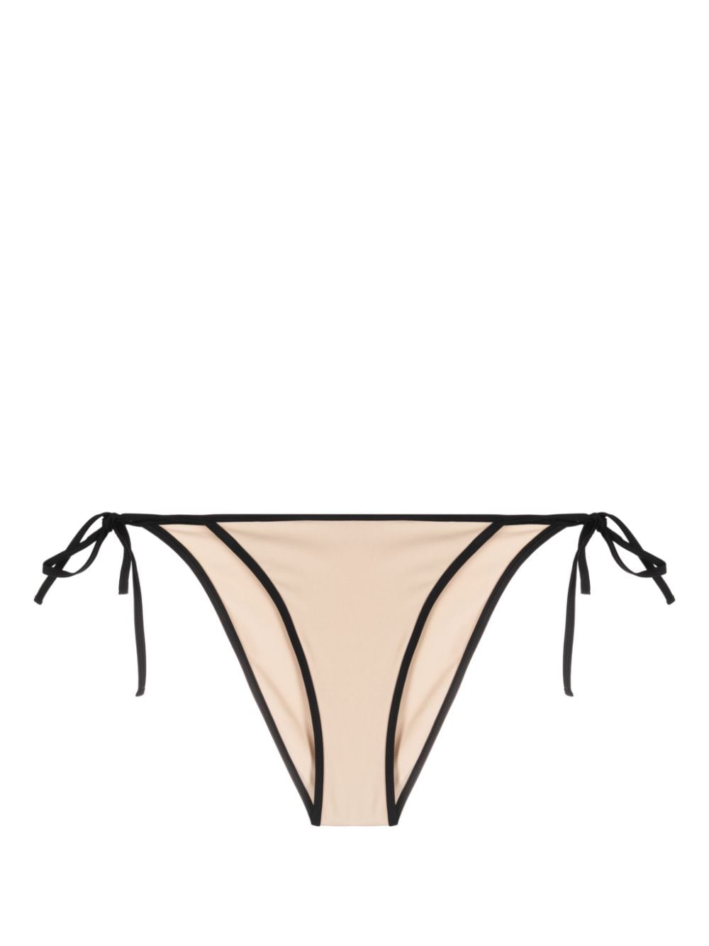 TOTEME Stripe Tie bikini bottoms - Neutrals von TOTEME