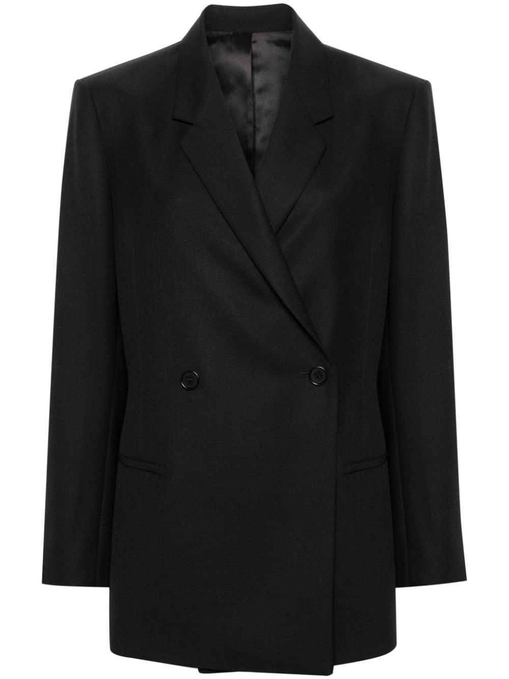 TOTEME double-breasted blazer - Black von TOTEME