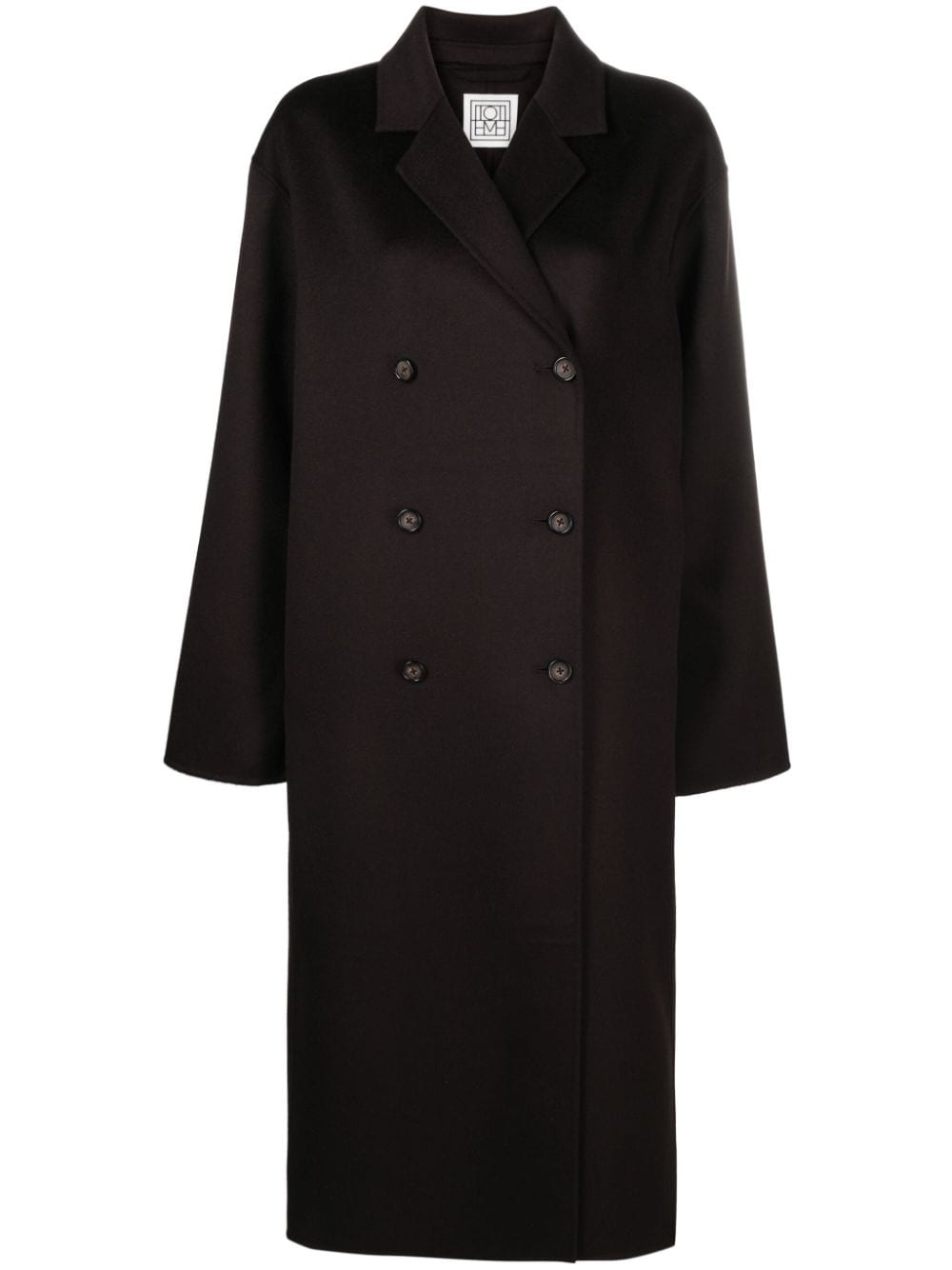 TOTEME Signature double-breasted wool coat - Brown von TOTEME