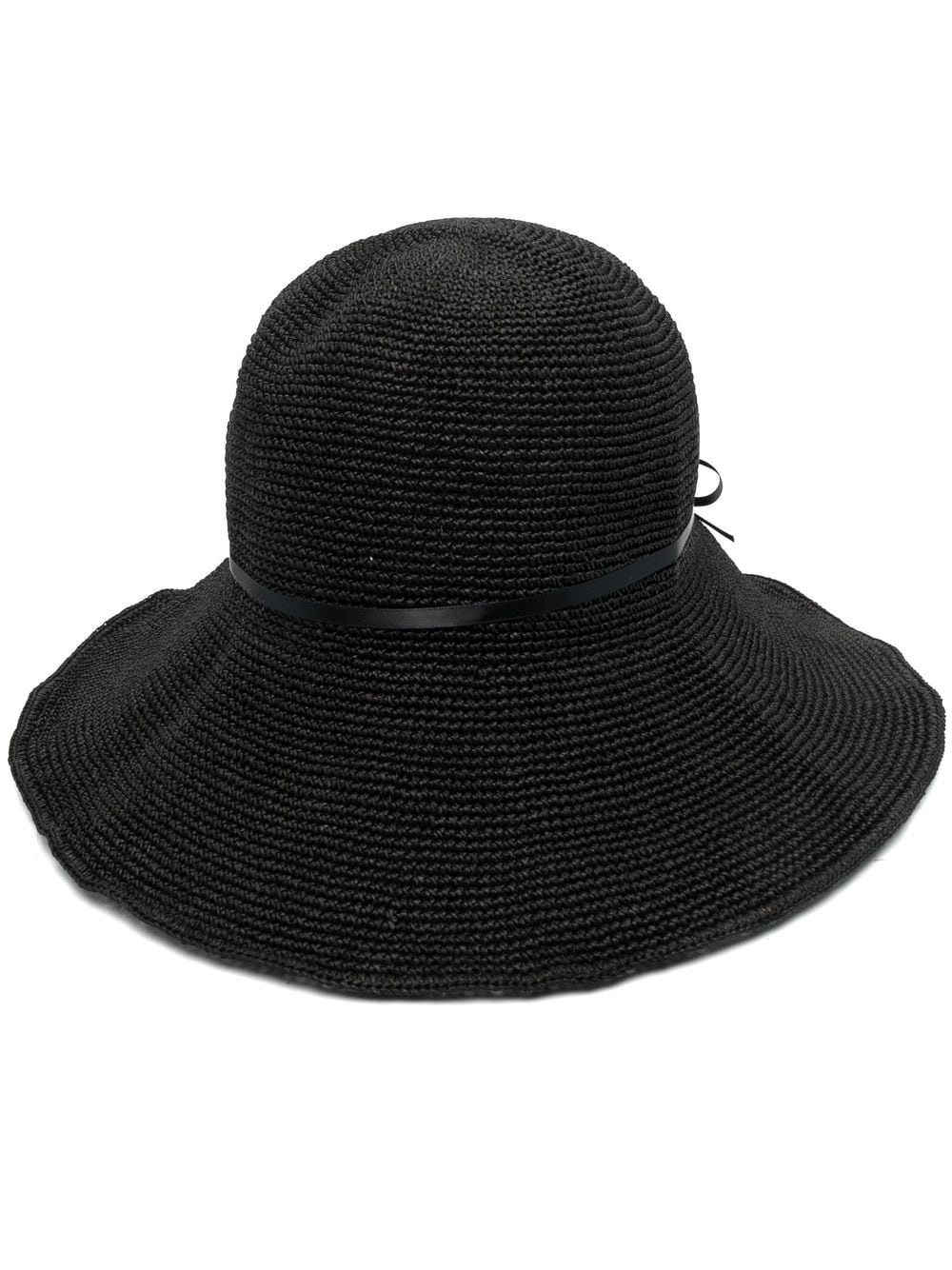 TOTEME interwoven-design sun hat - Black von TOTEME