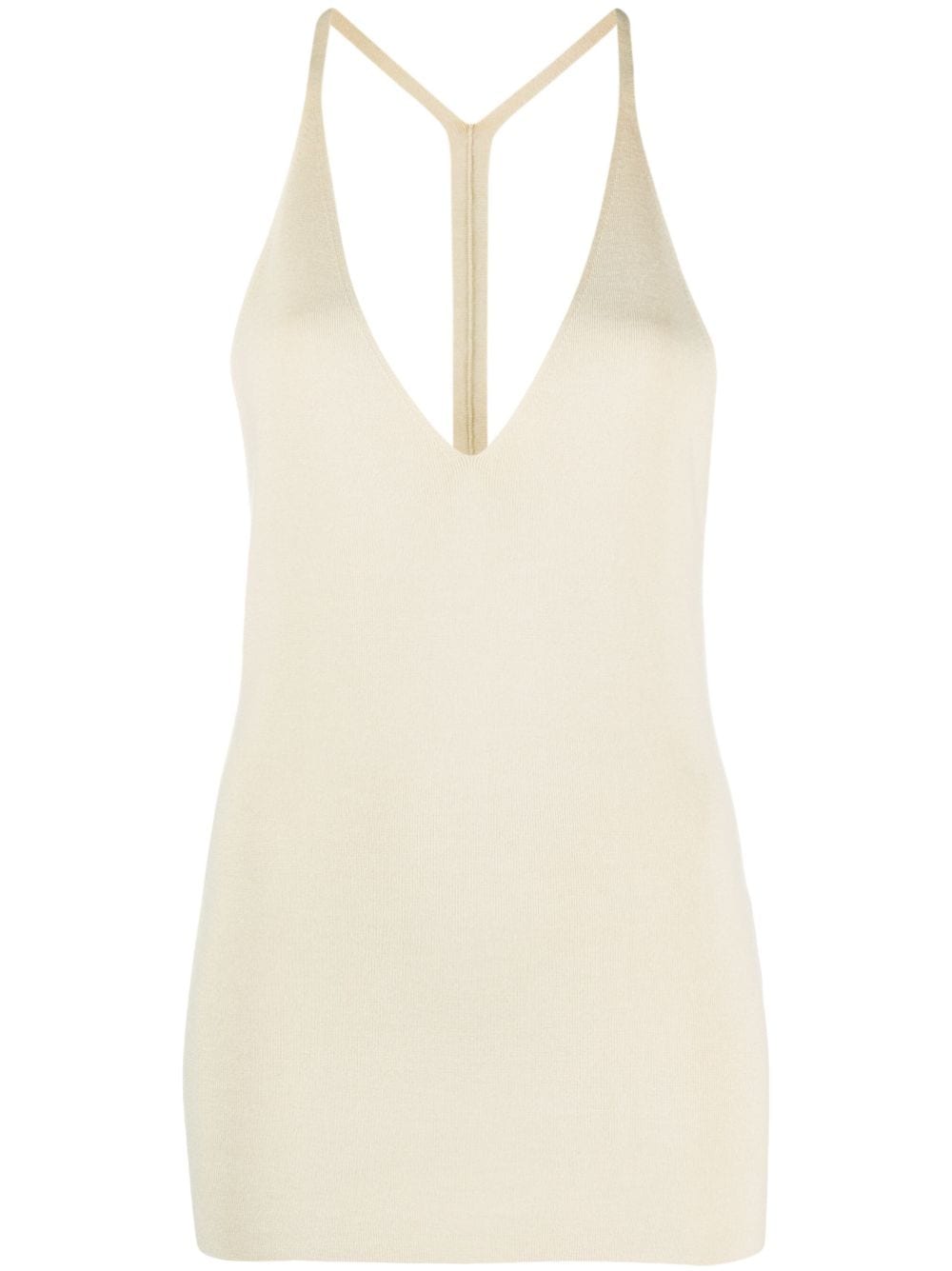 TOTEME knitted wool-blend tank top - Neutrals von TOTEME