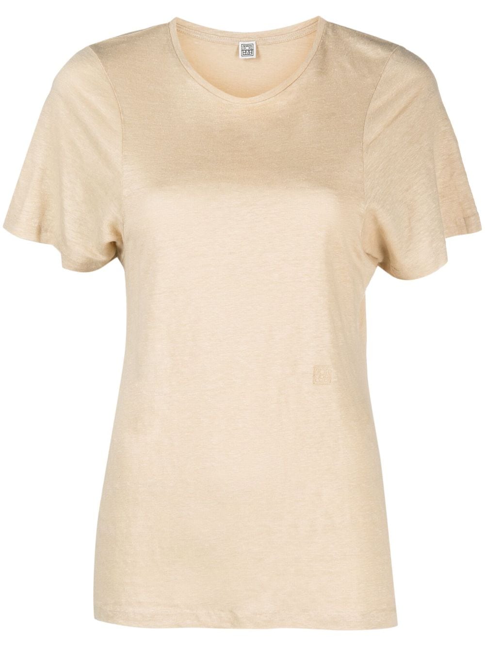 TOTEME short-sleeve T-shirt - Neutrals von TOTEME