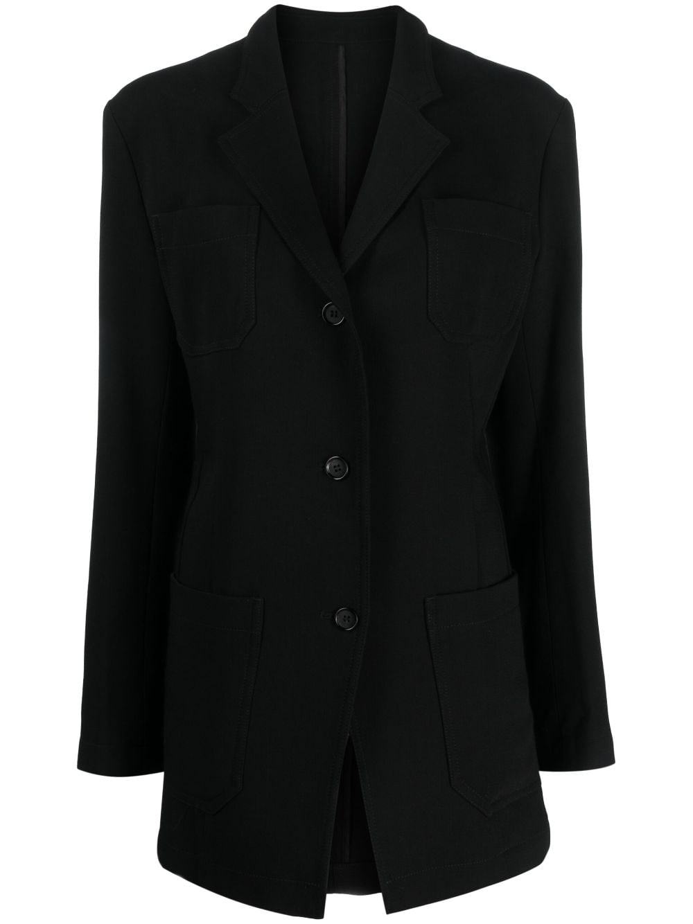 TOTEME single-breasted blazer - Black von TOTEME