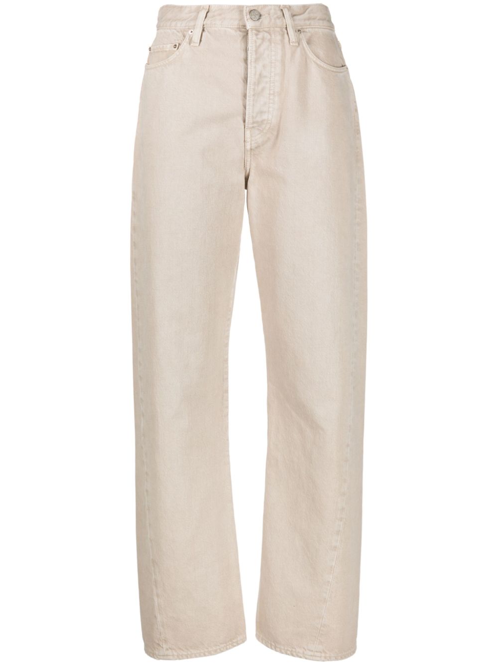 TOTEME Twisted Seam straight-leg jeans - Neutrals von TOTEME