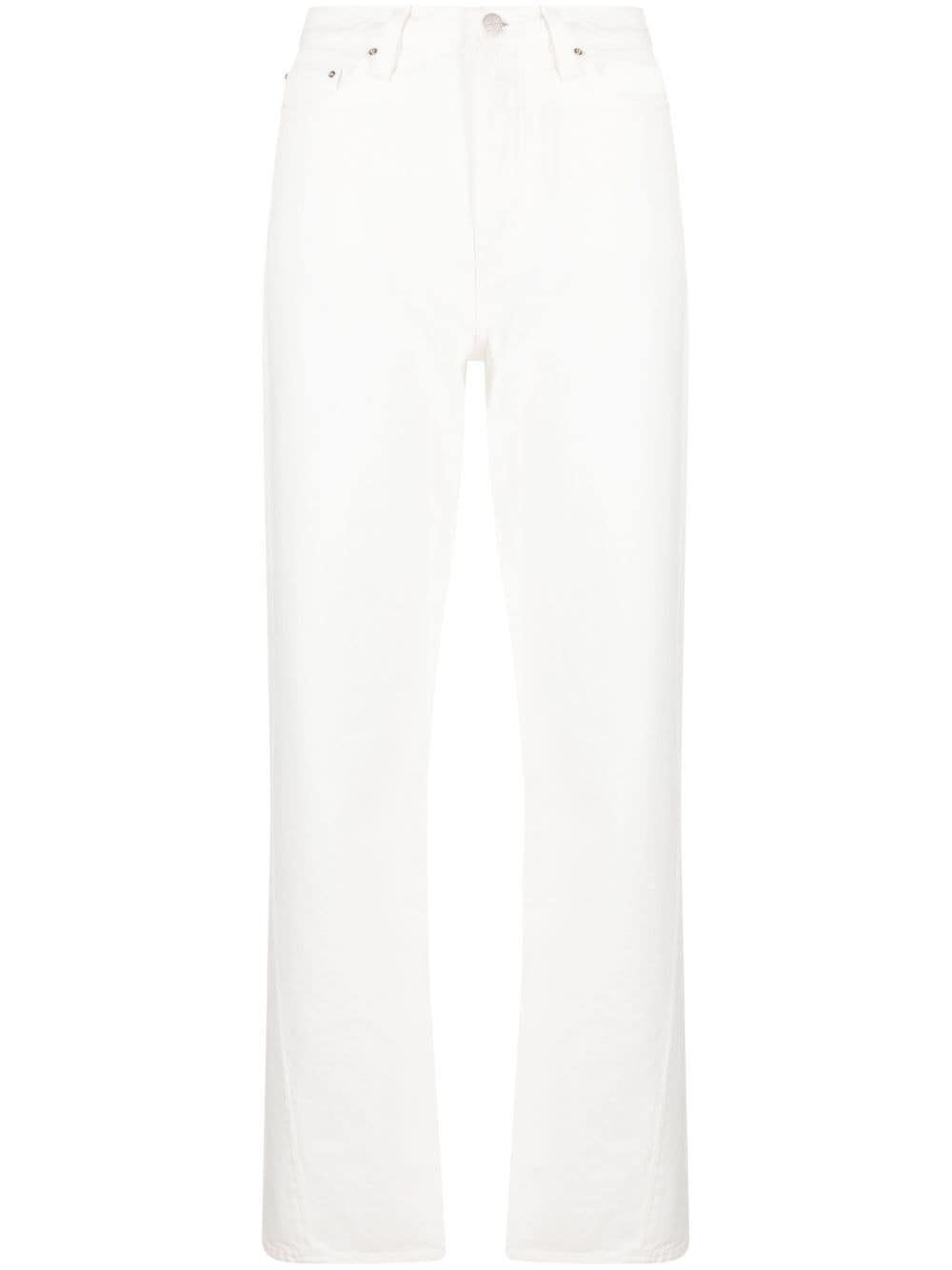TOTEME wide-leg organic-cotton jeans - White von TOTEME