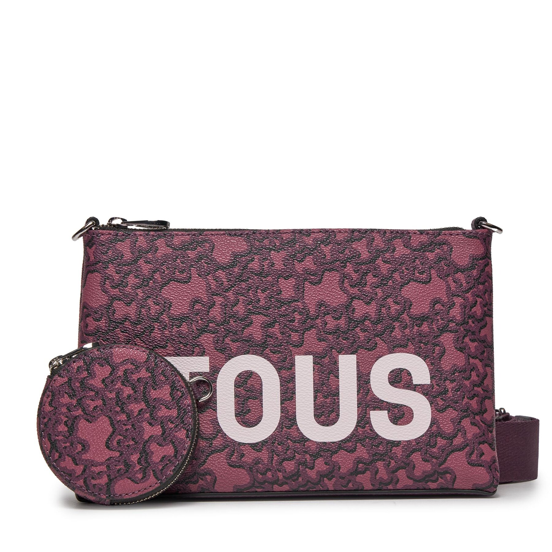 Handtasche TOUS Kaos Mini Evolution 395910254 Burgundy von TOUS