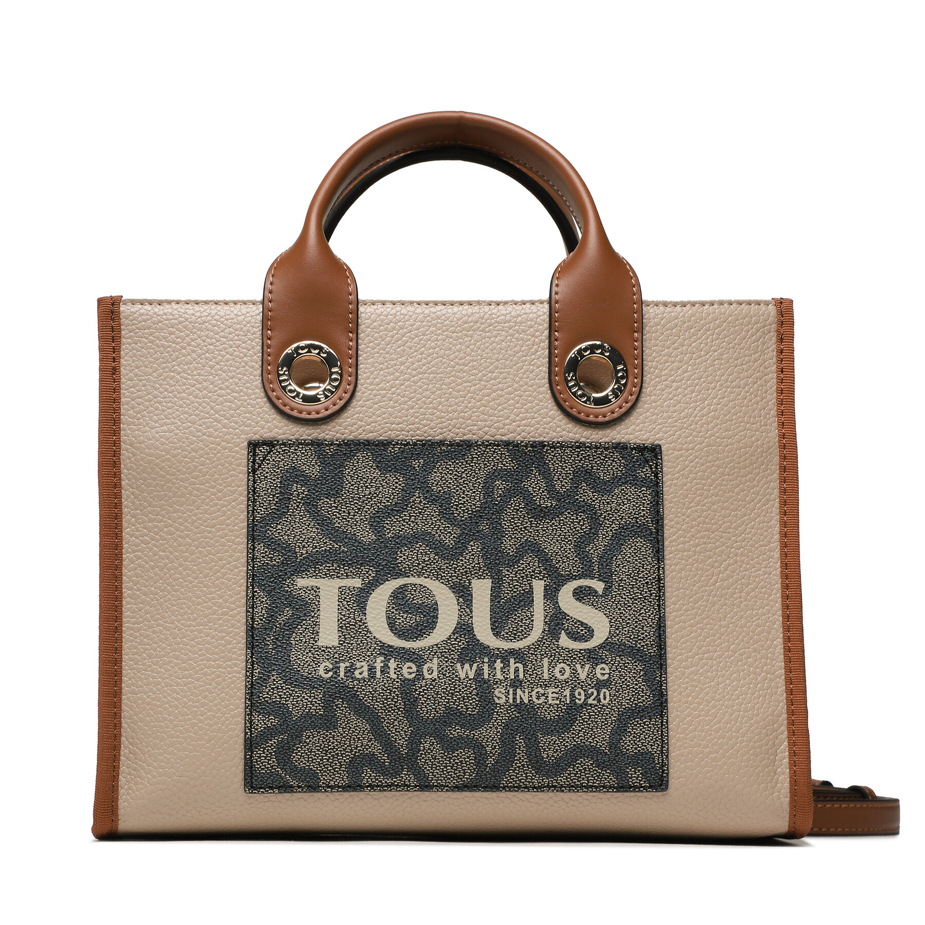 Handtasche TOUS Shopper M.Amaya K Icon 2001660343 Brown/Beige von TOUS