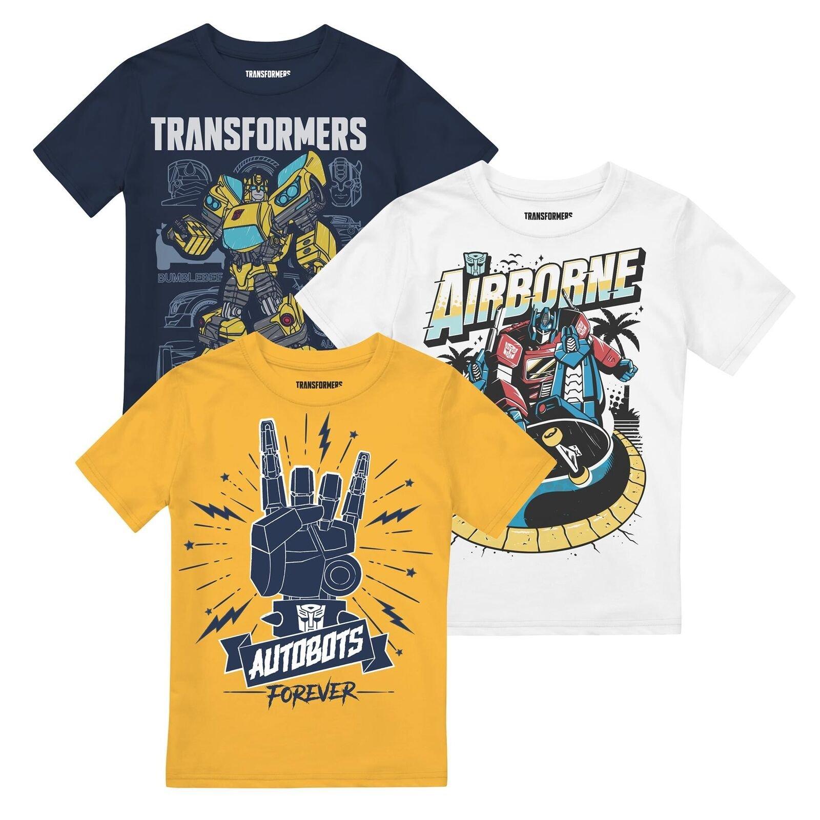 Tshirt (3erpack) Jungen Multicolor 140 von TRANSFORMERS