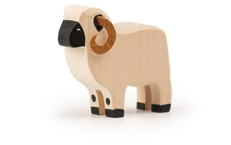 TRAUFFER Spielfigur »Schwarznasen Schaf gross«, Holzart: Linde, (Schweiz) von TRAUFFER