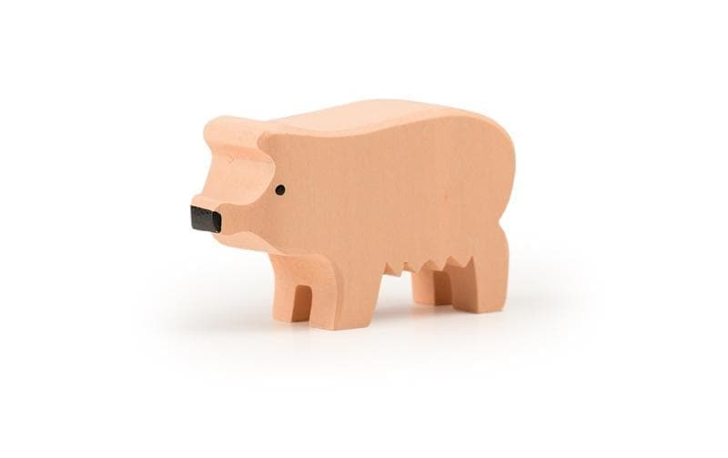 TRAUFFER Spielfigur »Schwein gross«, Holzart: Linde, (Schweiz) von TRAUFFER
