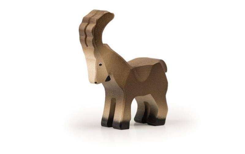 TRAUFFER Spielfigur »Steinbock klein«, Holzart: Linde, (Schweiz) von TRAUFFER