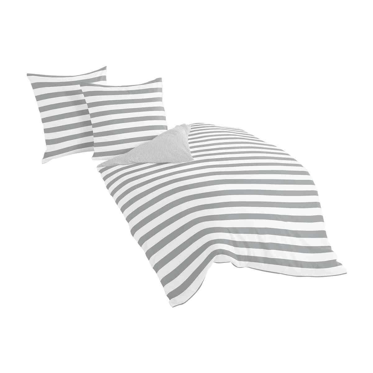 TRAUMSCHLAF Wendebettwäsche »Albklassik Stripe«, (2 tlg.) von TRAUMSCHLAF