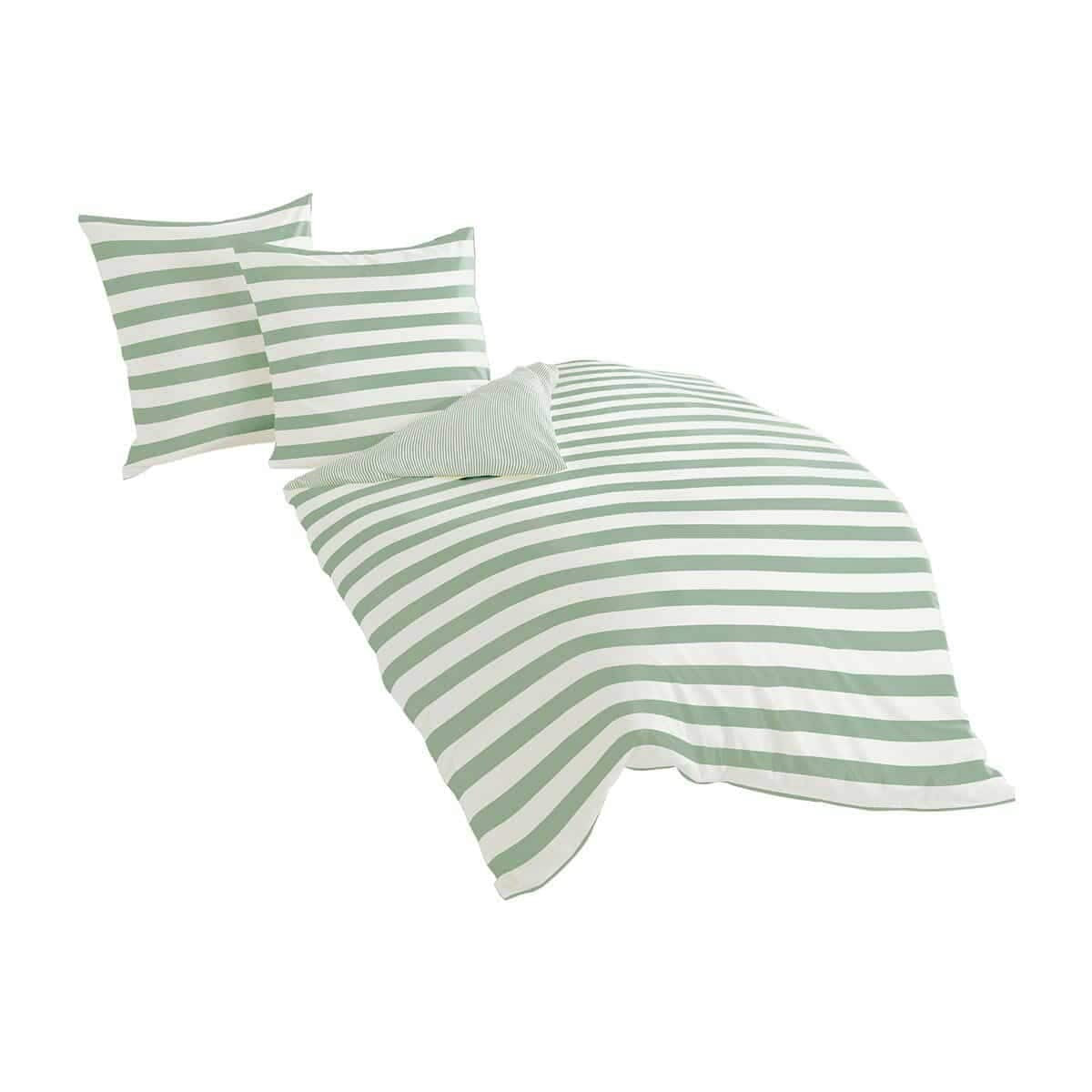 TRAUMSCHLAF Wendebettwäsche »Albklassik Stripe«, (3 tlg.) von TRAUMSCHLAF