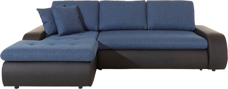 TRENDMANUFAKTUR Ecksofa »Indie, modern und bequem, Materialmix, OTTOs Choice, L-Form«, wahlweise XL oder XXL von TRENDMANUFAKTUR