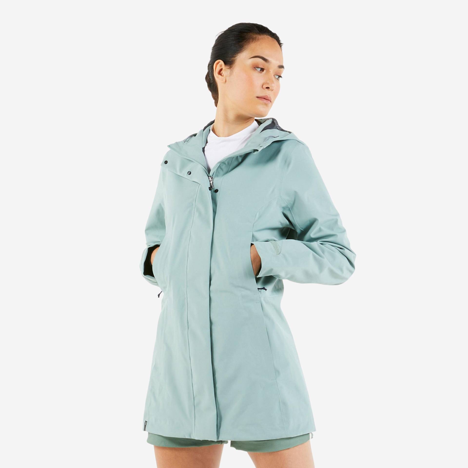 Regenjacke - Sailing 300 Damen Hellblau XL von TRIBORD