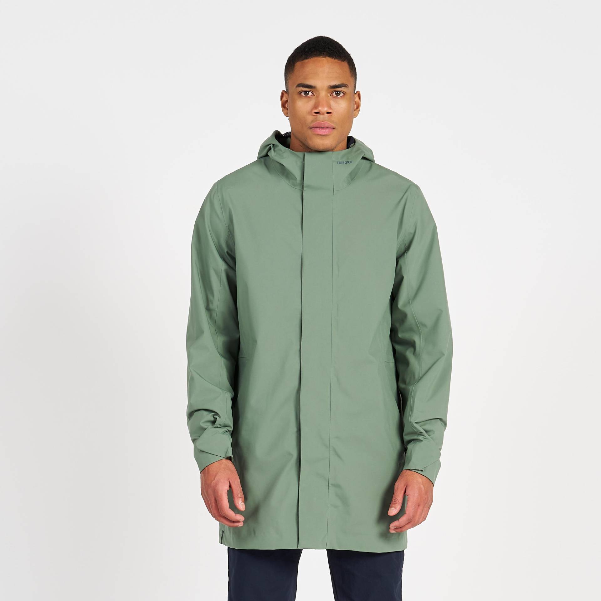 Regenjacke - Sailing 300 Herren Grün S von TRIBORD