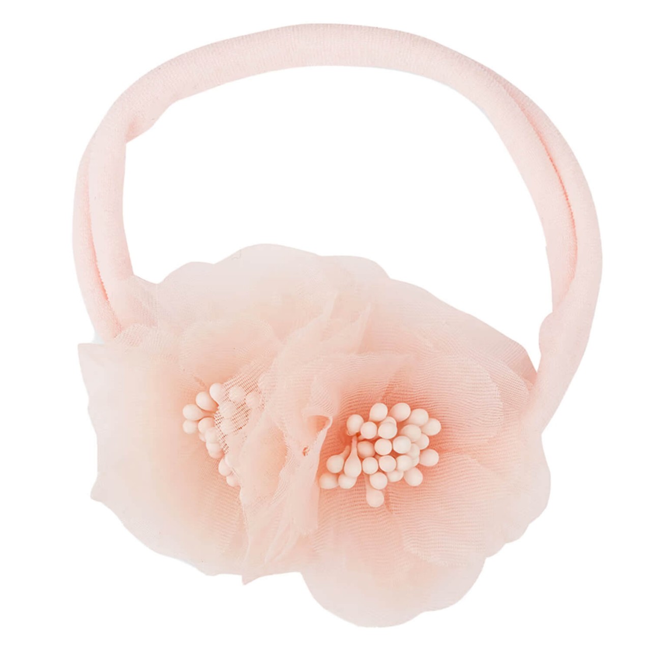 Celebride Baby Haarband Blumen Elastisch Rosa von TRISA