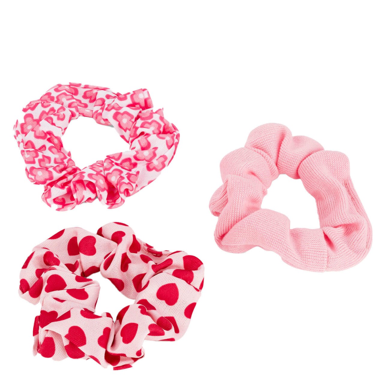 Scrunchie Trio, rosa-pink von TRISA