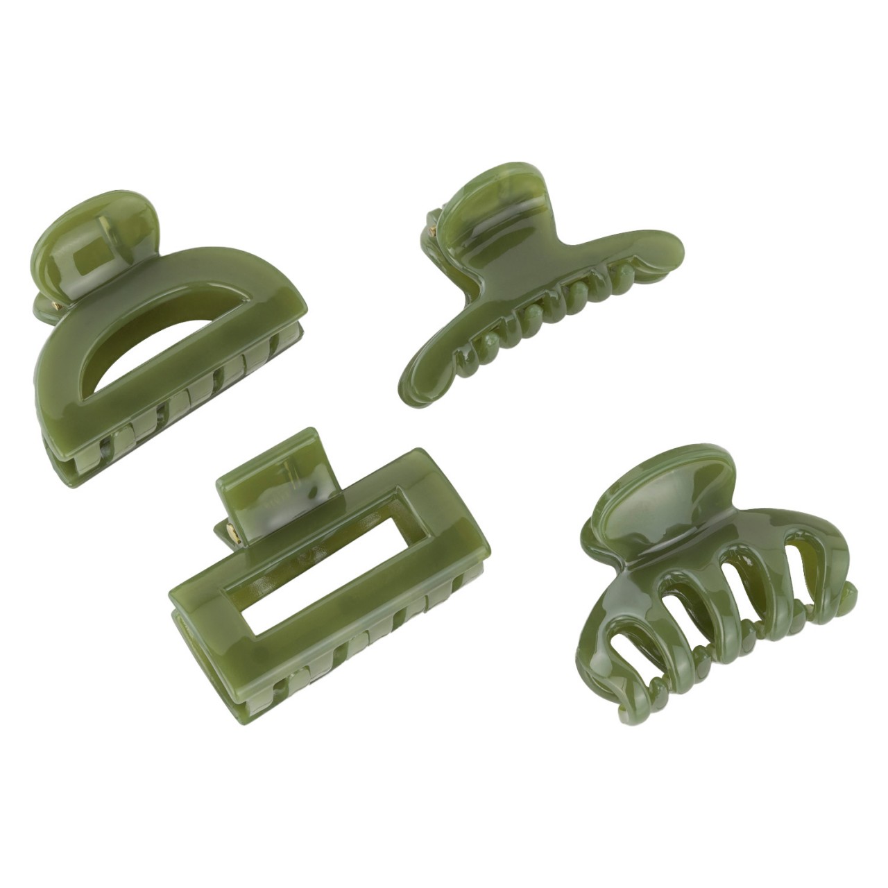 TRISA Hair - Small Hair Clips, green von TRISA