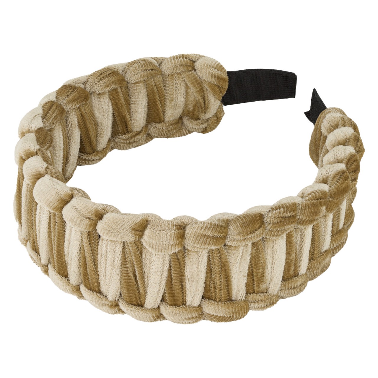 TRISA Hair - Velvet Hairband Sand von TRISA