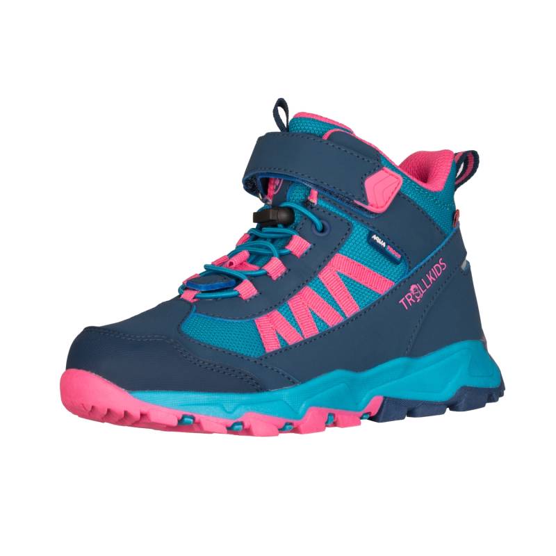 TROLLKIDS Wanderschuh »KIDS TRONFJELL HIKER MID«, wasserdicht, Klettverschluss, reflektierende Details von TROLLKIDS