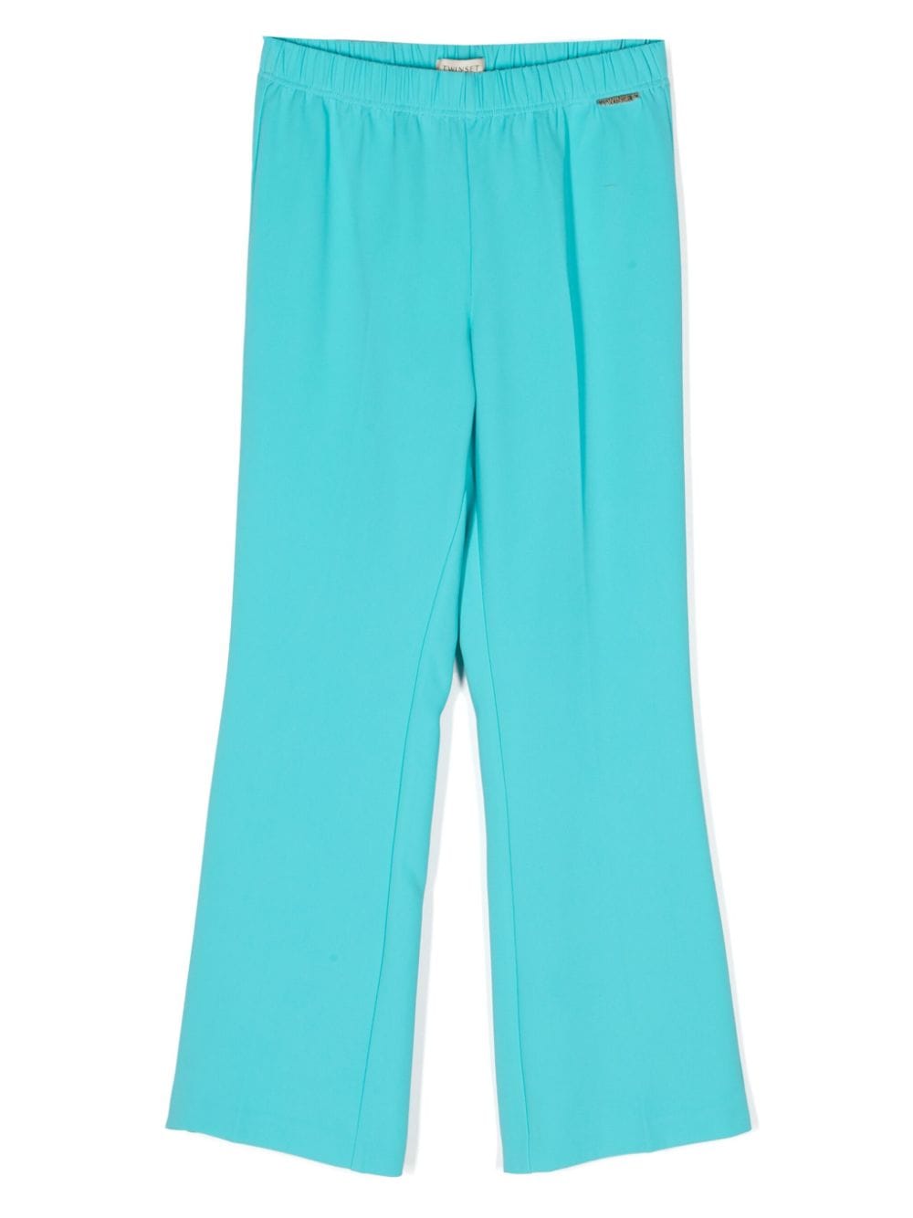 TWINSET Kids crepe straight trousers - Blue von TWINSET Kids