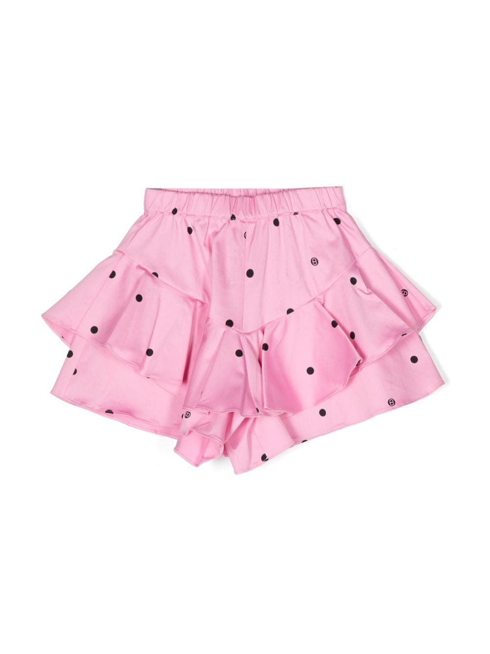 TWINSET Kids polka-dot ruffled shorts - Pink von TWINSET Kids