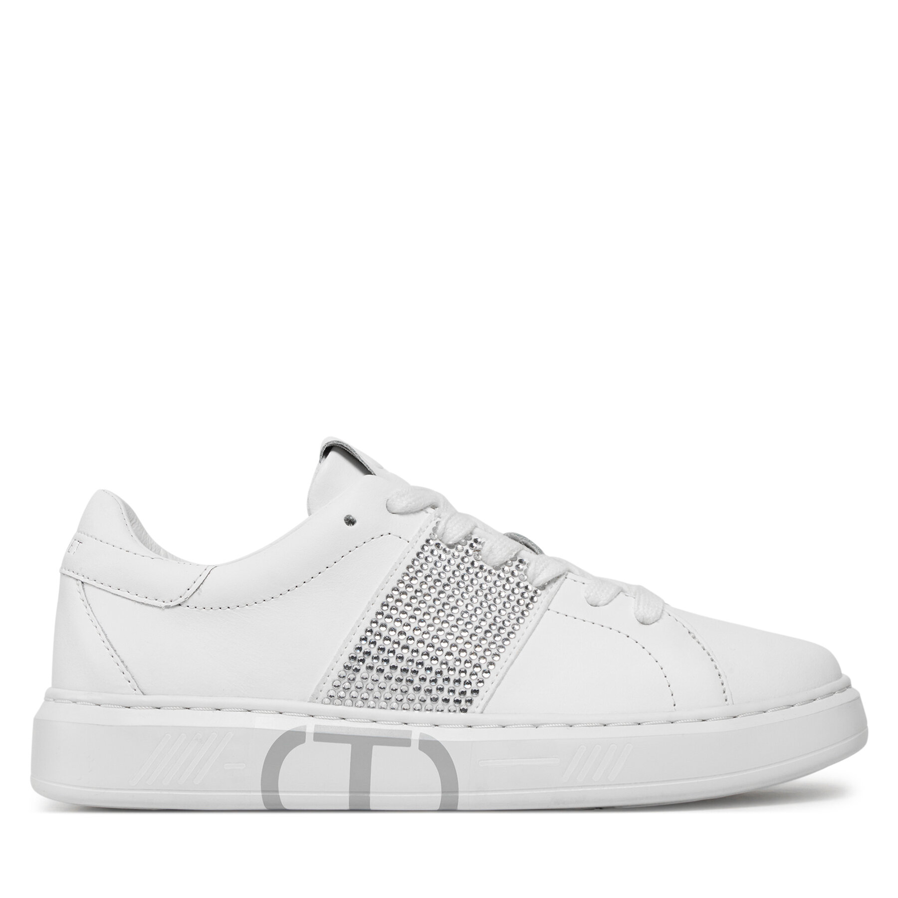 Sneakers TWINSET 241TCP016 Bianco Ottico 00001 von TWINSET