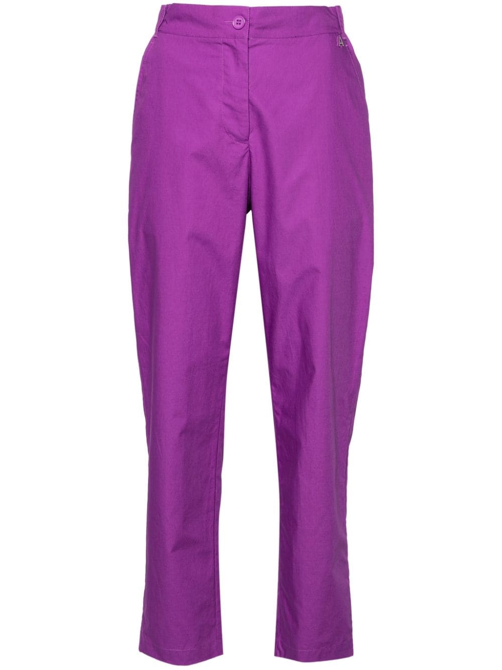 TWINSET Actitude straight-leg trousers - Purple von TWINSET
