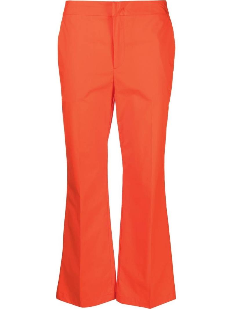 TWINSET cropped poplin trousers - Red von TWINSET