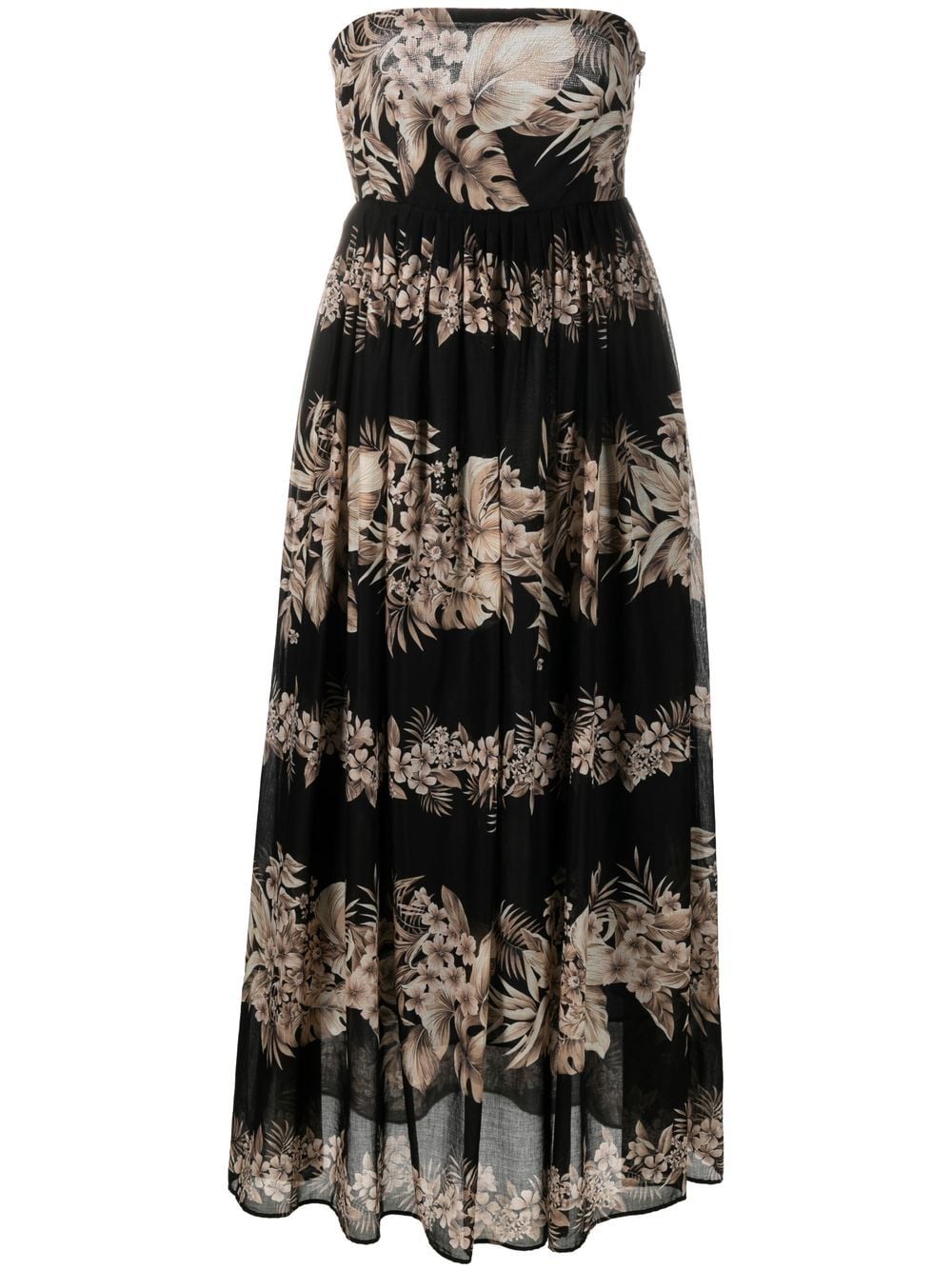 TWINSET floral-print maxi dress - Black von TWINSET