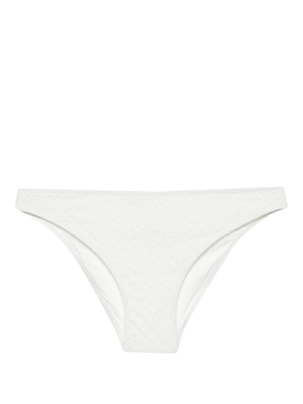 TWINSET openwork bikini bottom - White von TWINSET