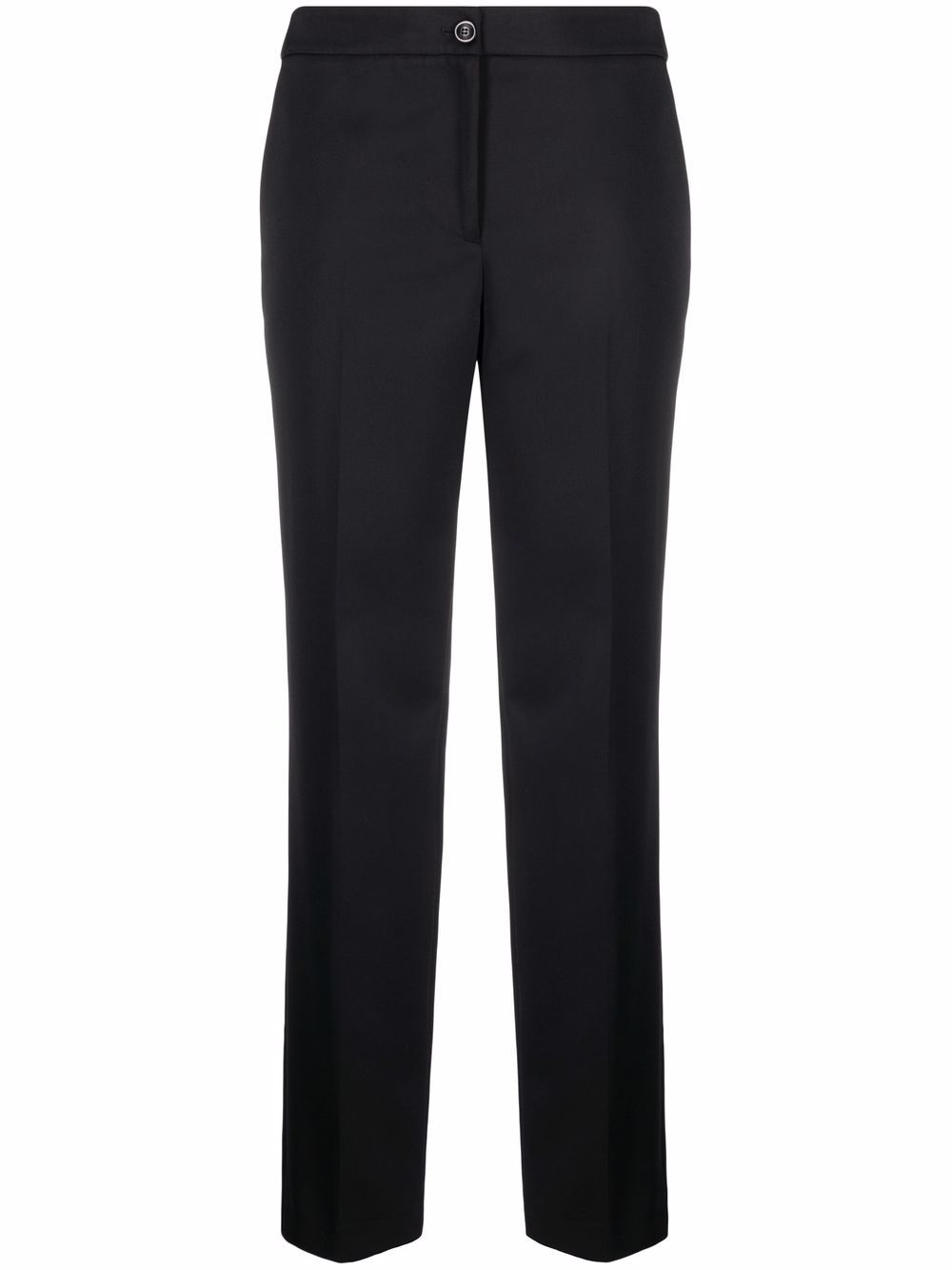 TWINSET slim-cut trousers - Black von TWINSET