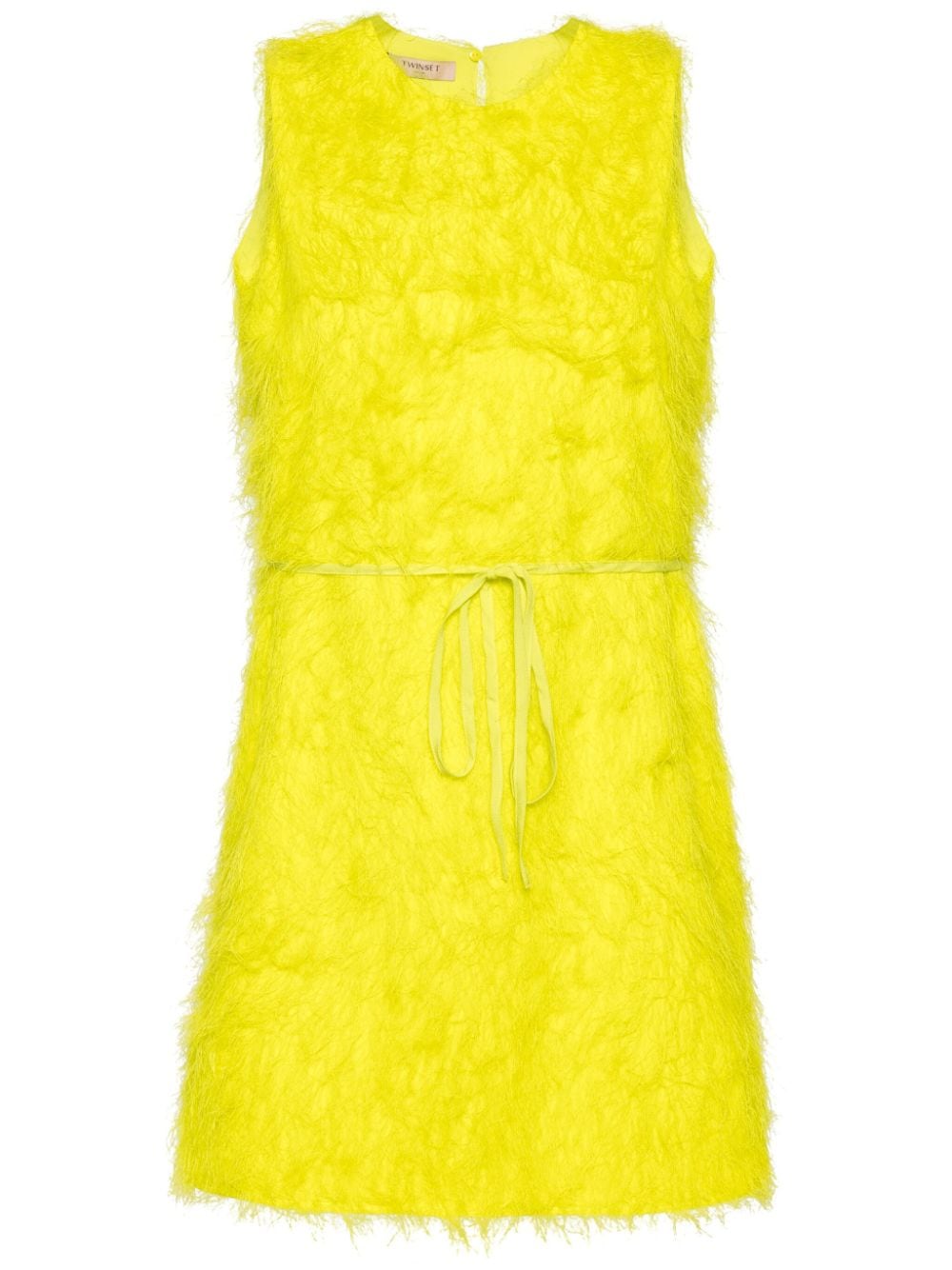 TWINSET thread-detail dress - Yellow von TWINSET