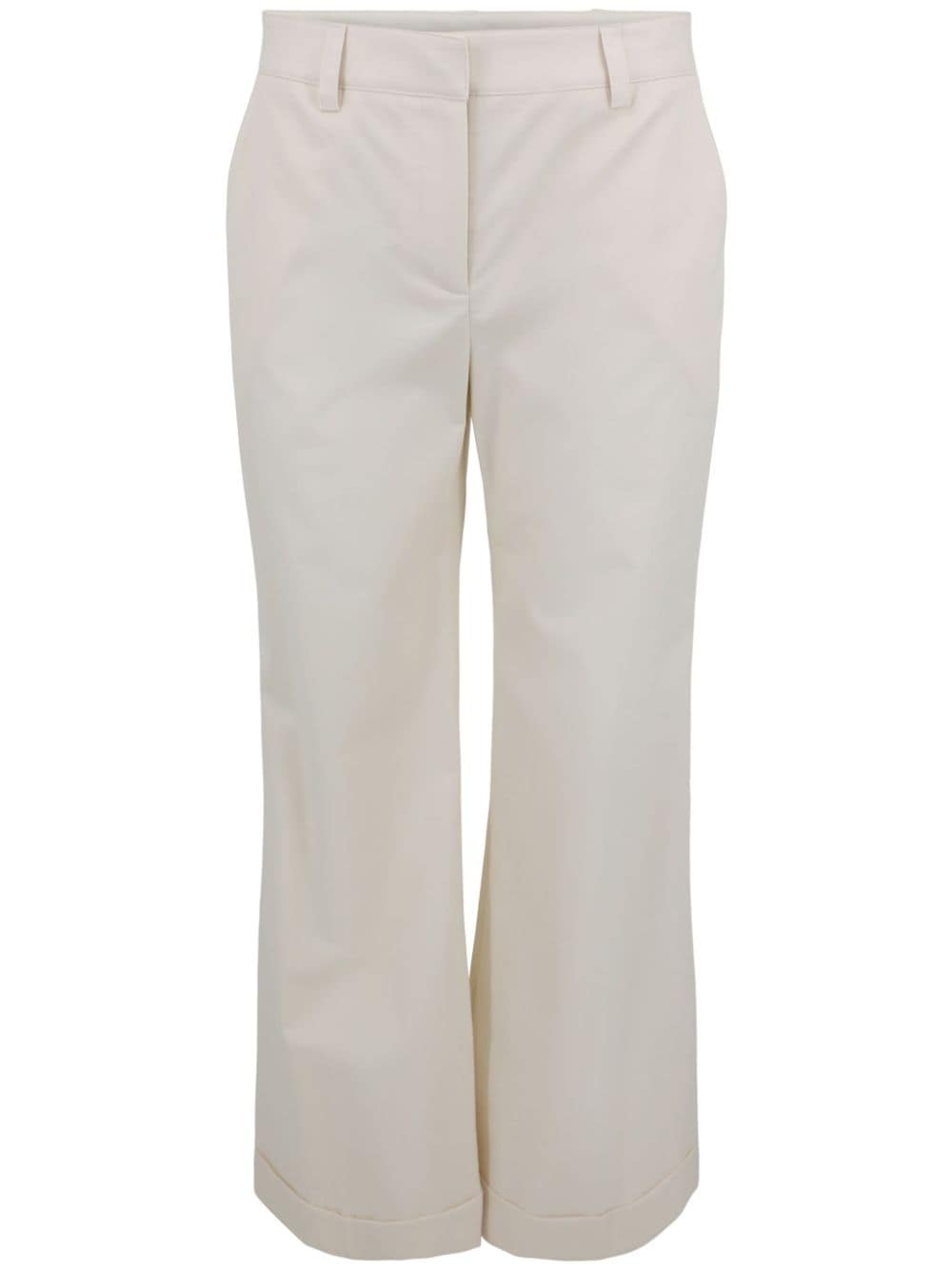 TWP Howard wide-leg trousers - White von TWP