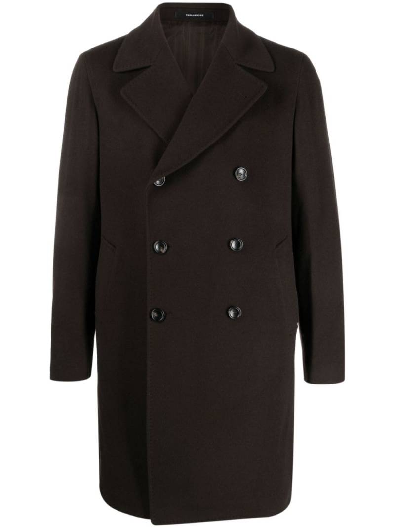 Tagliatore Arden wool-blend coat - Brown von Tagliatore
