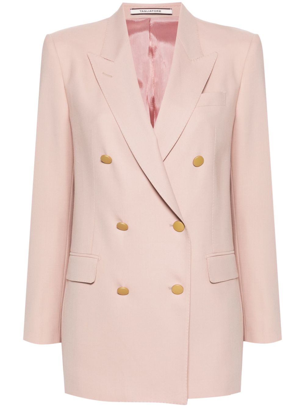 Tagliatore Jasmine double-breasted blazer - Pink von Tagliatore