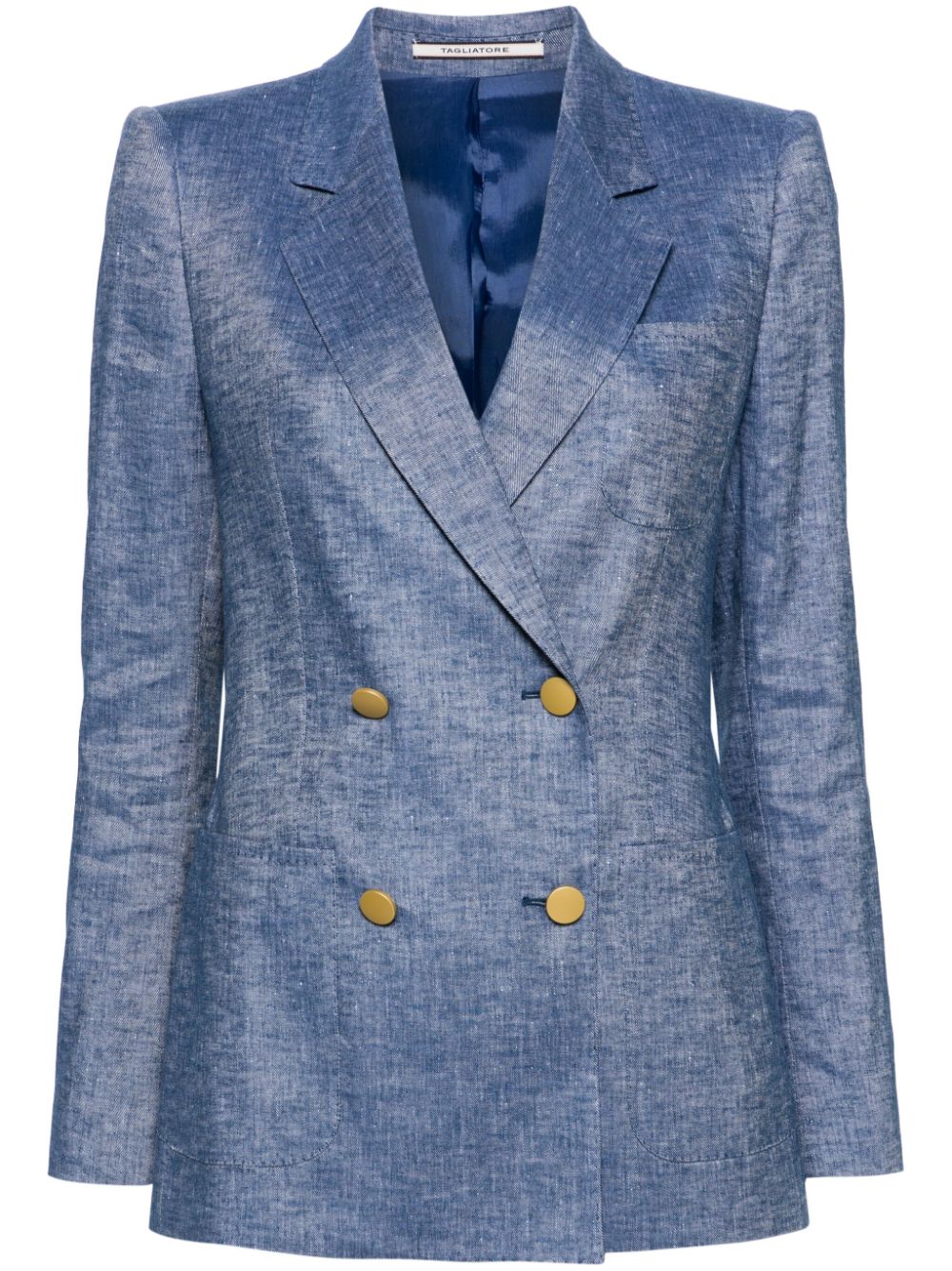 Tagliatore Nayade double-breasted blazer - Blue von Tagliatore