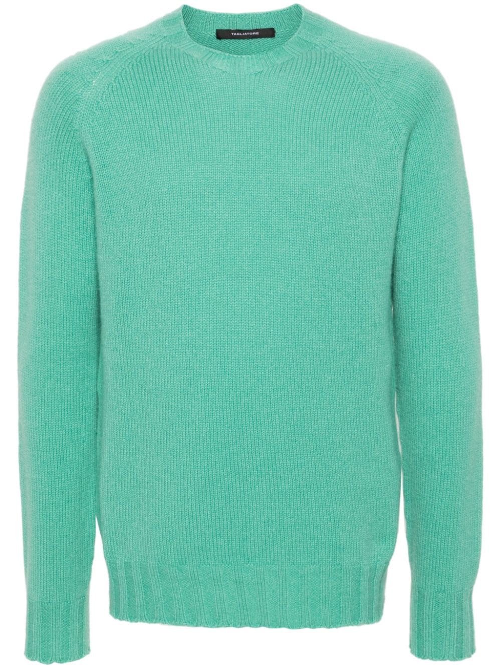 Tagliatore crew-neck cashmere jumper - Green von Tagliatore