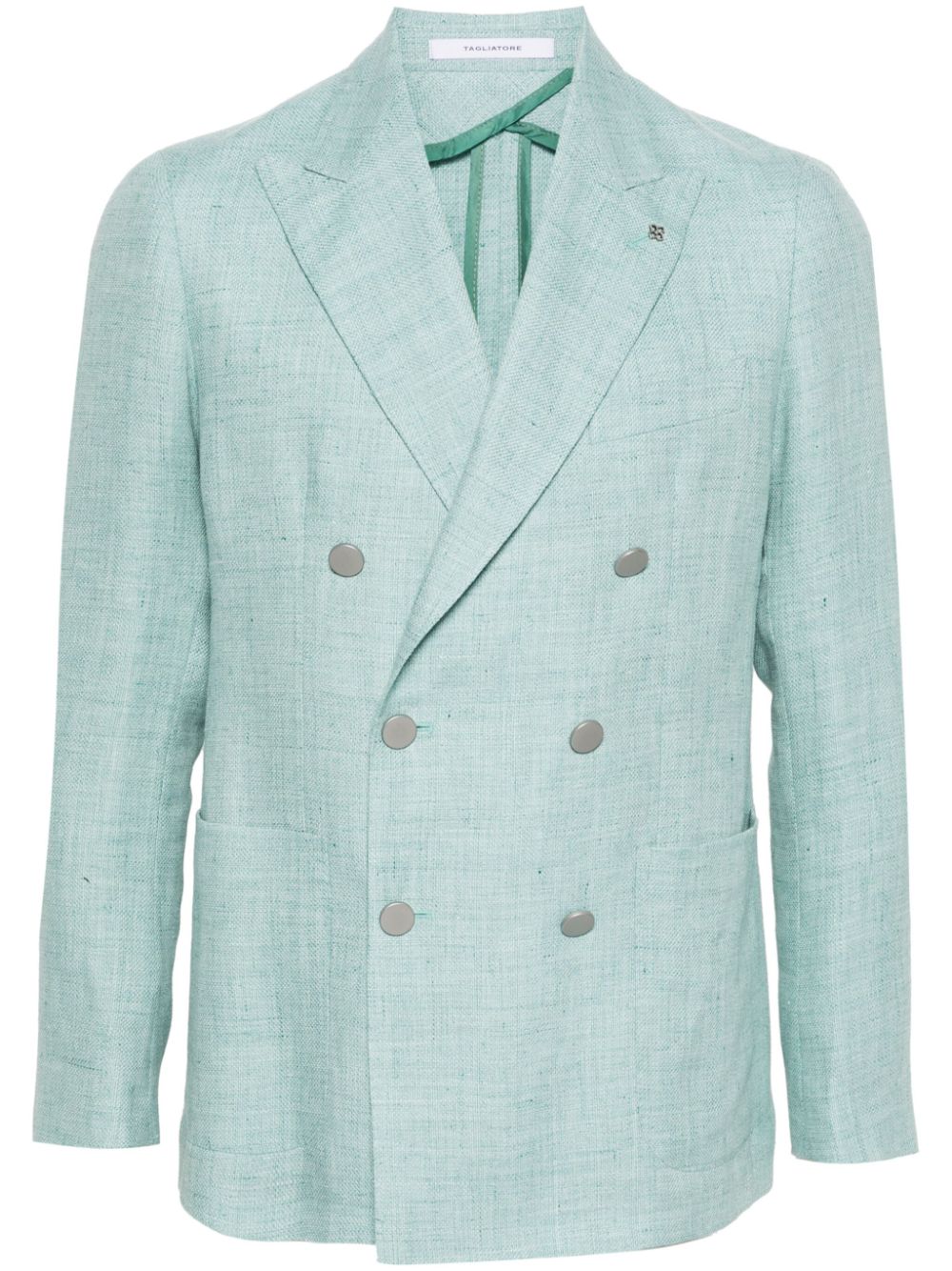 Tagliatore double-breasted blazer - Blue von Tagliatore