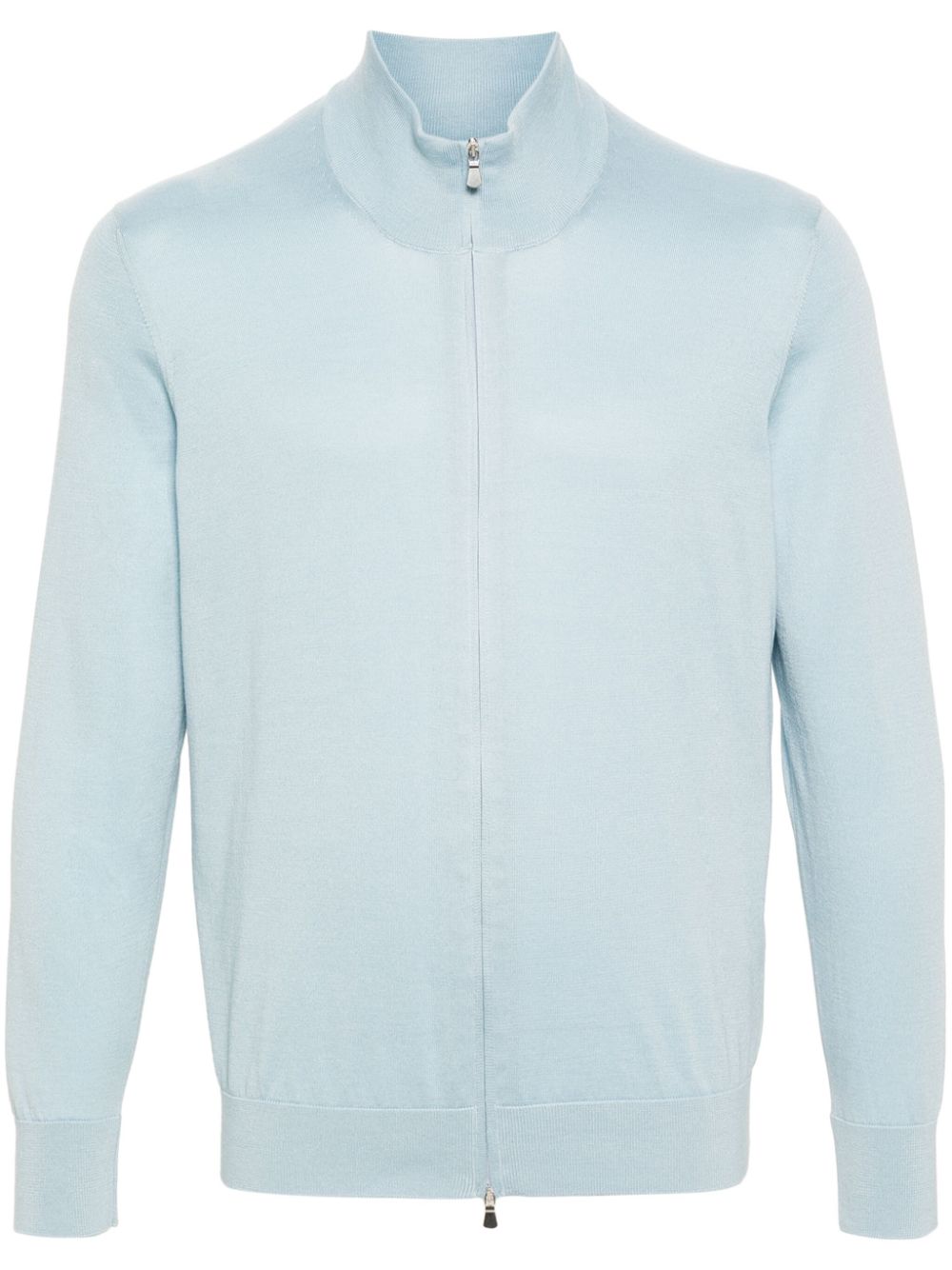 Tagliatore fine-knit cashmere cardigan - Blue von Tagliatore